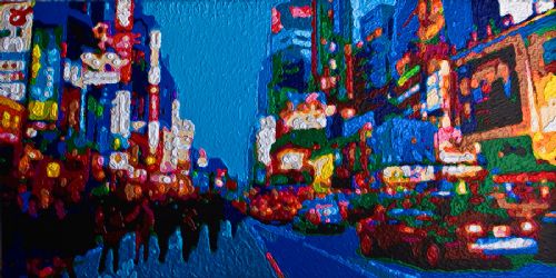 Under the bridge by Gavin Rain, Worldart Gallery, Cape Town