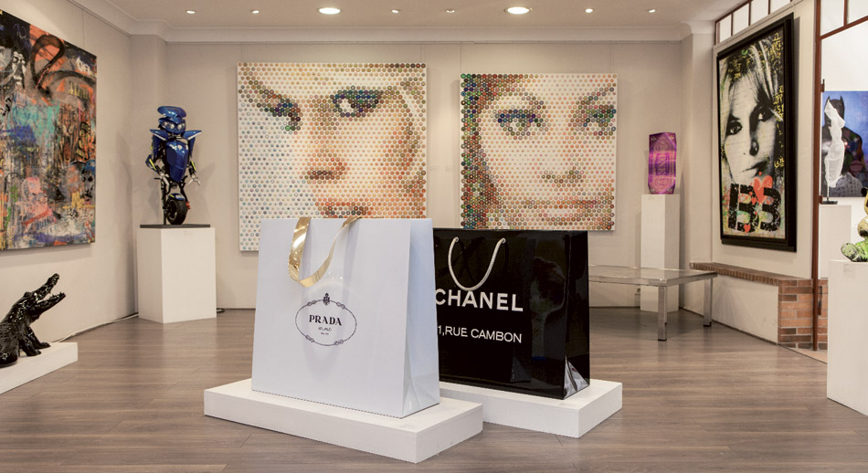 Bardot and Sophia @ Galerie des Lices, Saint Tropez (FR)